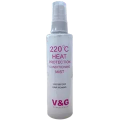 V and G 220°C Heat Protection Conditioning Mist 100ml - Keep Your Hair Protected and Beautiful - Rokomari